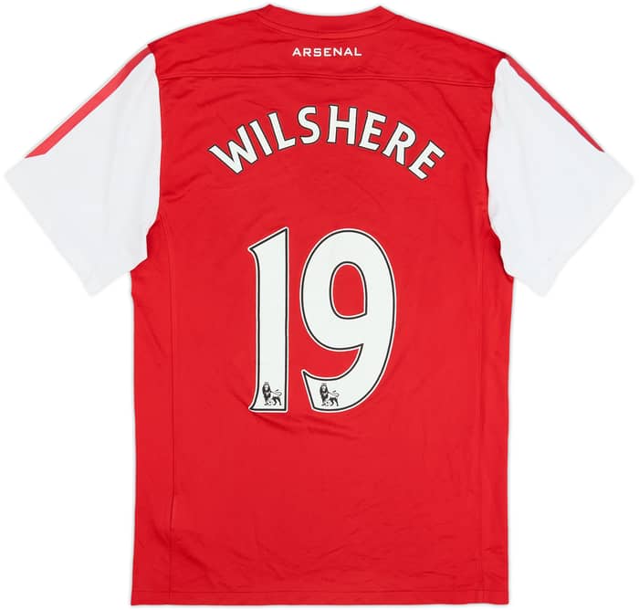 2011-12 Arsenal Home Shirt Wilshere #19 - 6/10 - (S)
