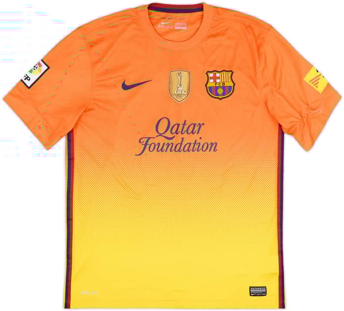 2012-13 Barcelona Away Shirt A.Iniesta #8 - 8/10 - (M)