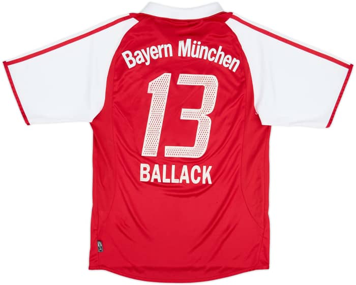 2003-04 Bayern Munich Home Shirt Ballack #13 - 5/10 - (M)