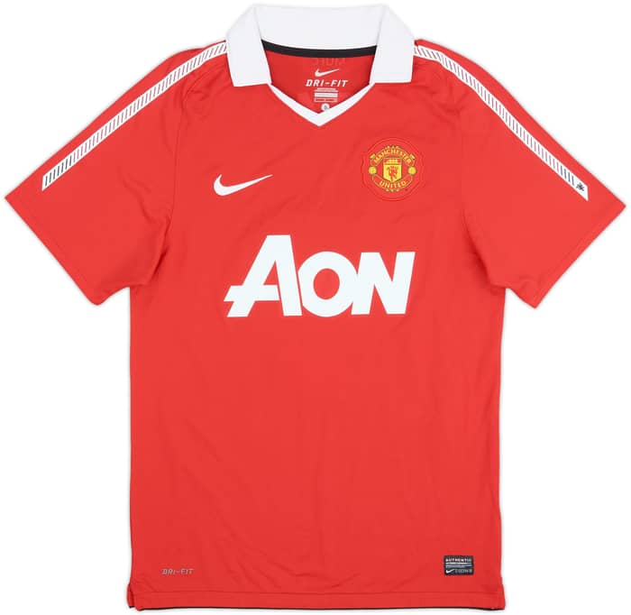 2010-11 Manchester United Home Shirt Berbatov #9 - 10/10 - (S)