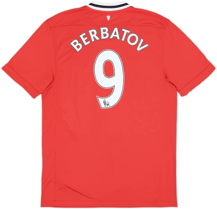 2011-12 Manchester United Home Shirt Berbatov #9 - 8/10 - (L)
