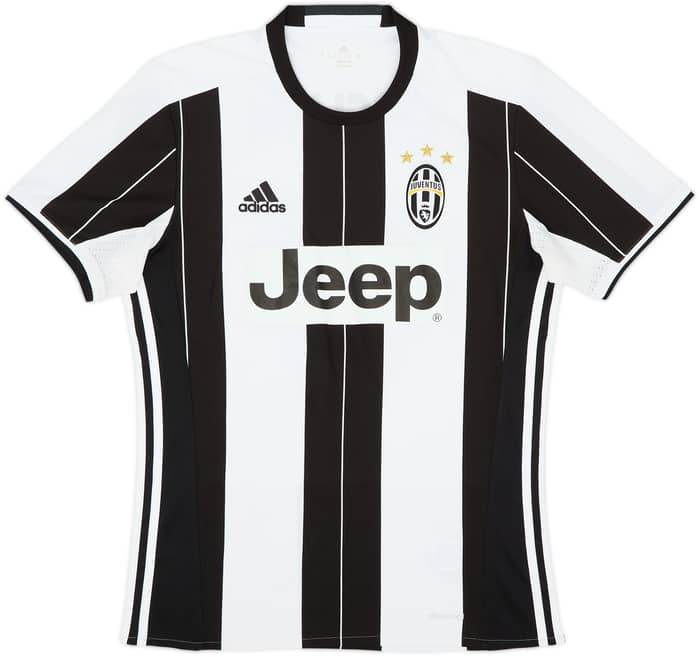2016-17 Juventus Home Shirt Chiellini #3 - 6/10 - (S)