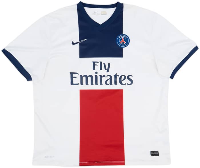 2013-14 Paris Saint-Germain Away Shirt Cavani #9 - 7/10 - (XXL)