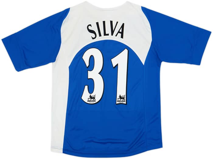 2005-06 Portsmouth Home Shirt Silva #31 - 7/10 - (S)