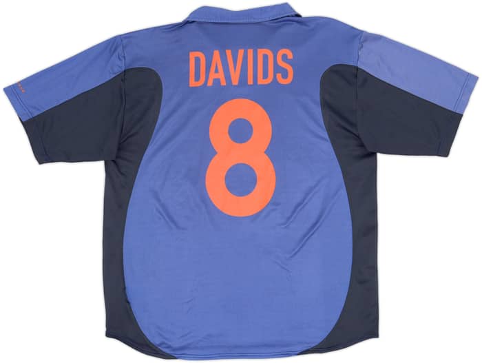 2000-02 Netherlands Away Shirt Davids #8 - 6/10 - (XL)