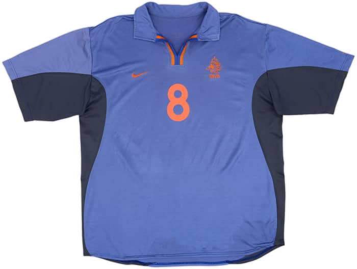2000-02 Netherlands Away Shirt Davids #8 - 6/10 - (XL)