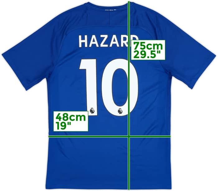 2017-18 Chelsea Home Shirt Hazard #10 - 8/10 - (M)