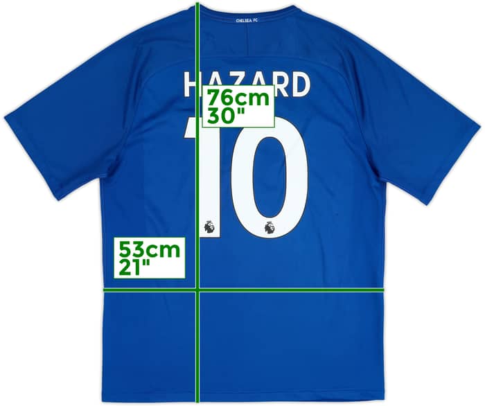 2017-18 Chelsea Home Shirt Hazard #10 - 5/10 - (XL)