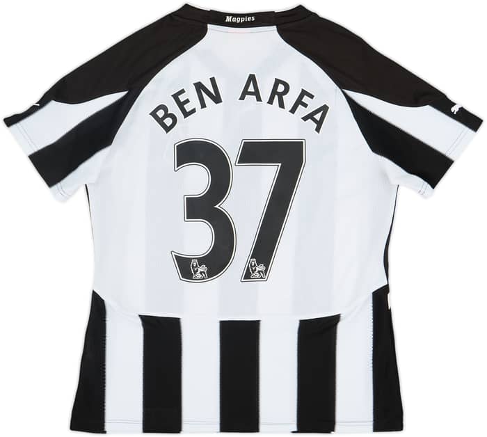 2010-11 Newcastle Home Shirt Ben Arfa #37 - 8/10 - (Women's XL)