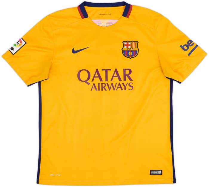 2015-16 Barcelona Away Shirt Neymar #11 - 6/10 - (L)