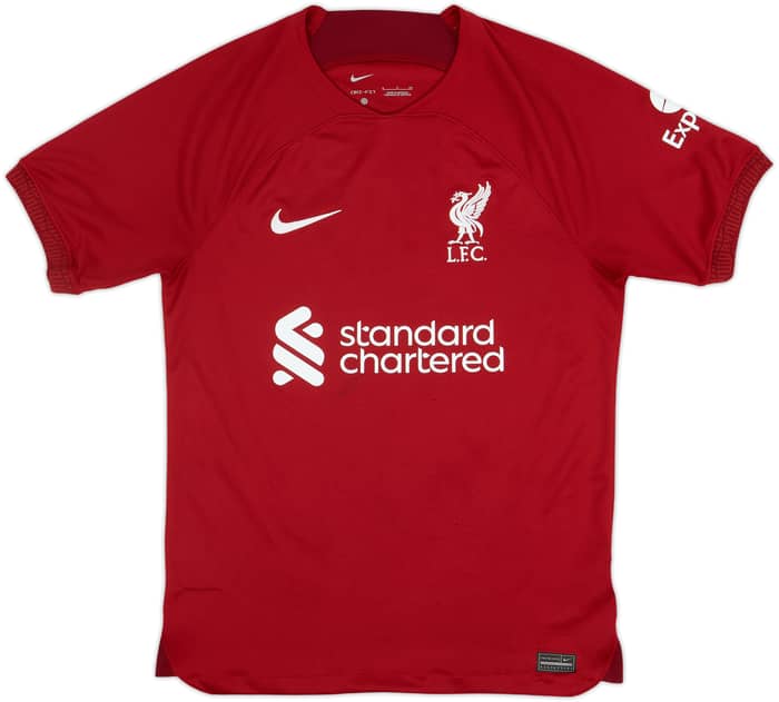 2022-23 Liverpool Home Shirt M.Salah #11 - 7/10 - (S)