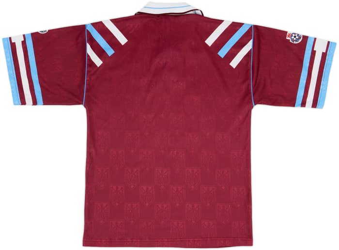 1991-92 West Ham Home Shirt - 6/10 - (S)