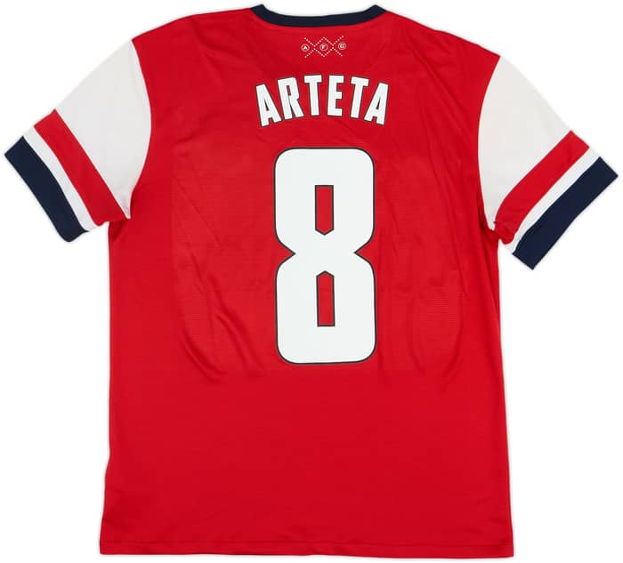 2012-14 Arsenal Home Shirt Arteta #8 - 5/10 - (M)