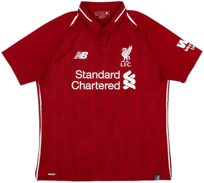 2018-19 Liverpool Home Shirt M.Salah #11 - 6/10 - (M)