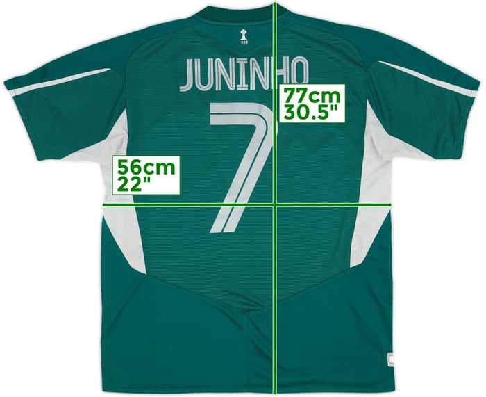 2004-05 Celtic Away Shirt Juninho #7 - 6/10 - (XL)