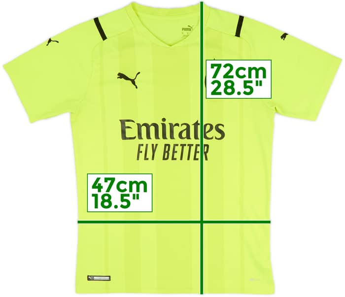 2021-22 AC Milan GK S/S Shirt - 10/10 - (M)