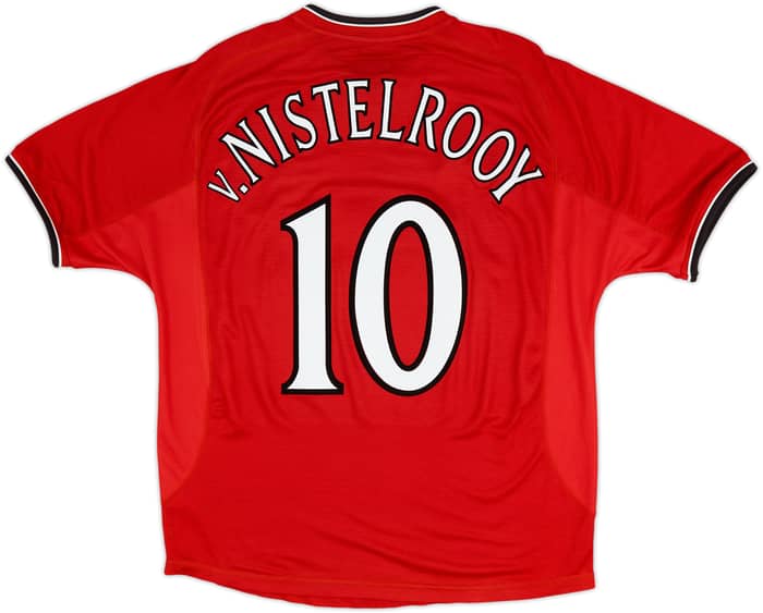 2000-02 Manchester United Home Shirt V.Nistelrooy #10 - 5/10 - (L)