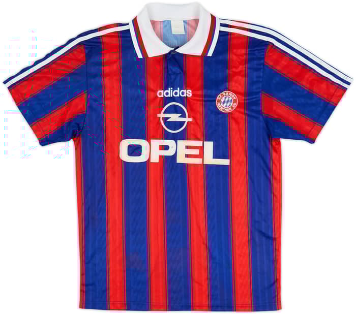 1995-97 Bayern Munich Home Shirt Matthaus #10 - 7/10 - (M)