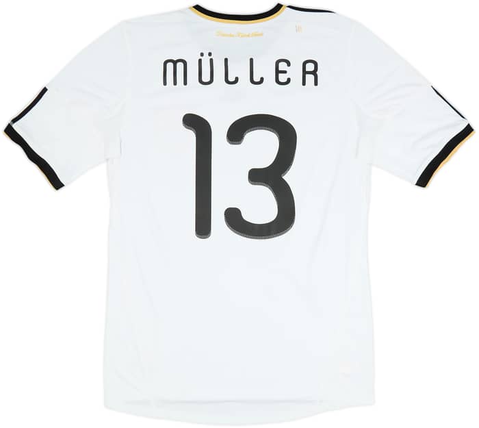 2010-11 Germany Home Shirt Muller #13 - 6/10 - (XL)