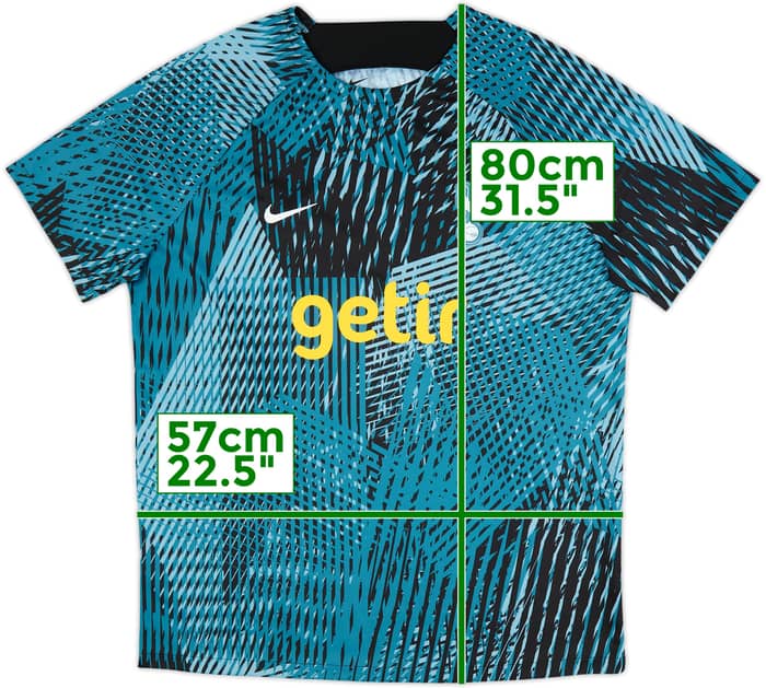 2022-23 Tottenham Nike Training Shirt - 10/10 - (XL)