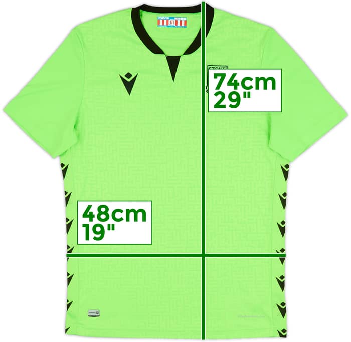 2021-22 Stoke City GK S/S Shirt - 10/10 - (S)