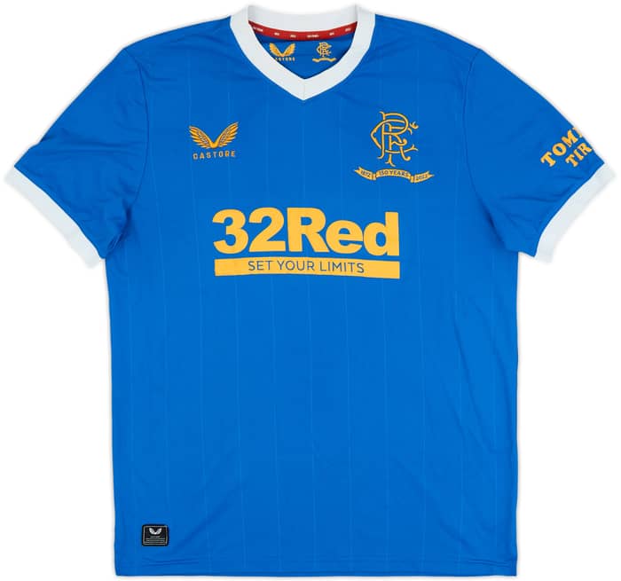 2021-22 Rangers Home Shirt - 7/10 - (L)