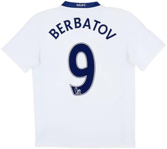 2008-10 Manchester United Away Shirt Berbatov #9 - 7/10 - (S)