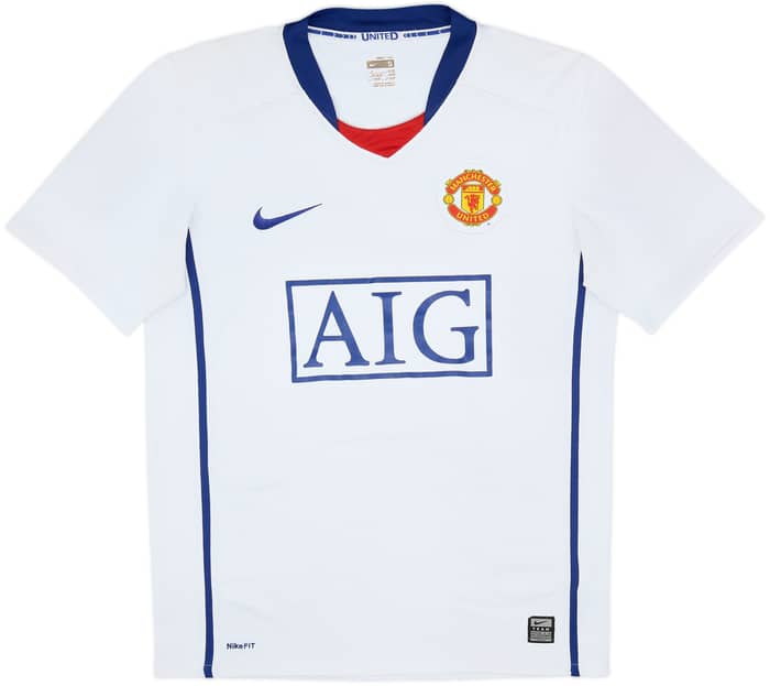 2008-10 Manchester United Away Shirt Berbatov #9 - 7/10 - (S)