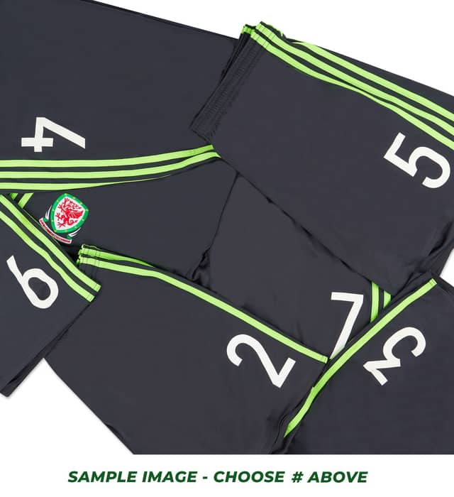 2016-17 Wales Player Issue Away Shorts # S