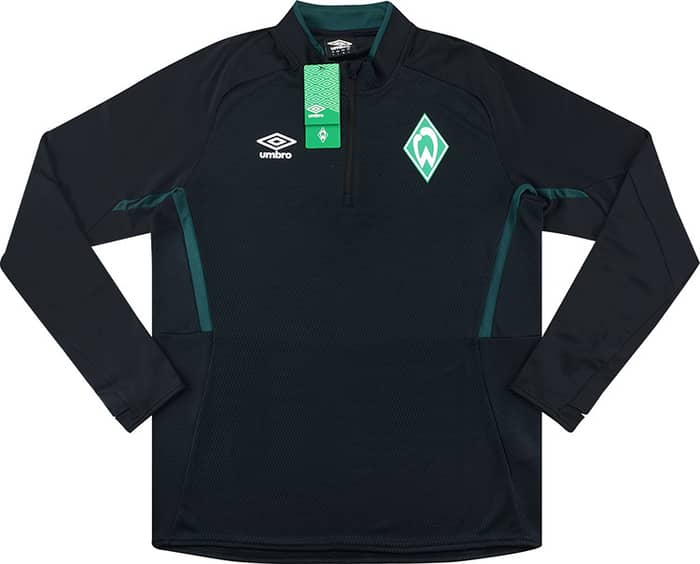 2019-20 Werder Bremen Umbro 1/2 Zip Training Top - NEW