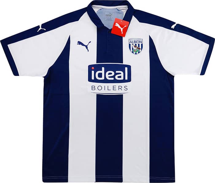 2018-19 West Brom Home Shirt - NEW
