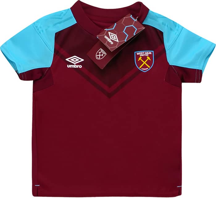 2017-18 West Ham Home Full Kit - NEW - (BABY)