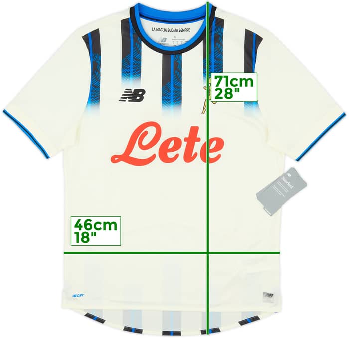 2025-26 Atalanta Away Shirt (S)
