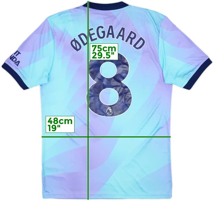2024-25 Arsenal Third Shirt Odegaard #8 (M)