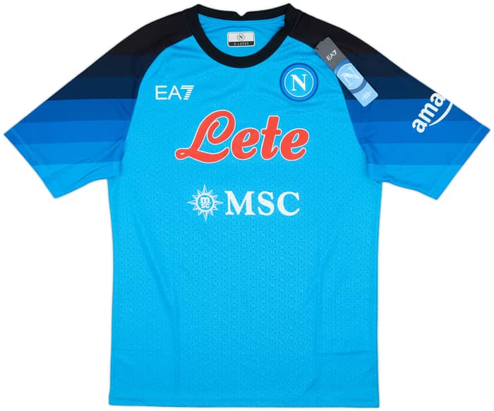 2022-23 Napoli Authentic Home Shirt Osimhen #9 (XL)