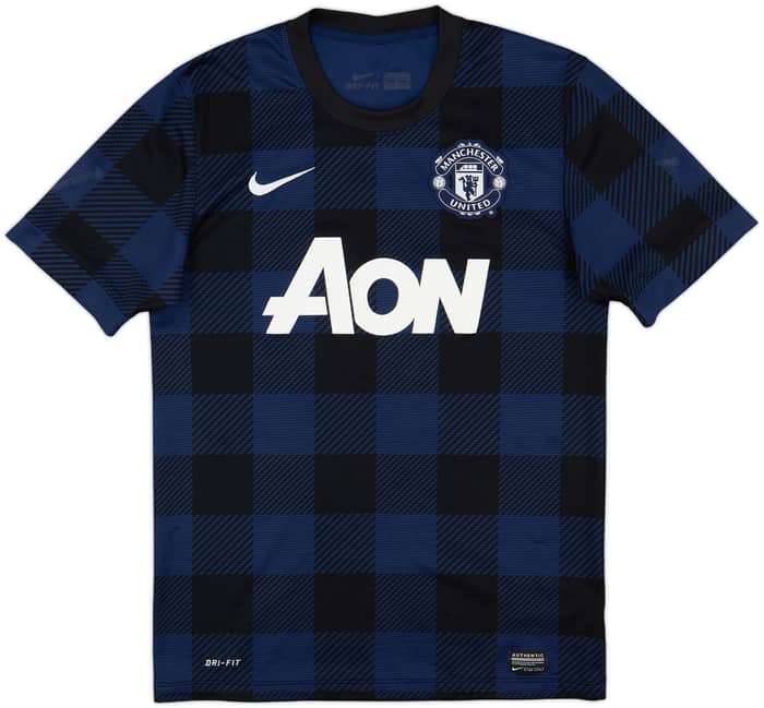 2013-14 Manchester United Away Shirt Mata #8 - 7/10 - (S)