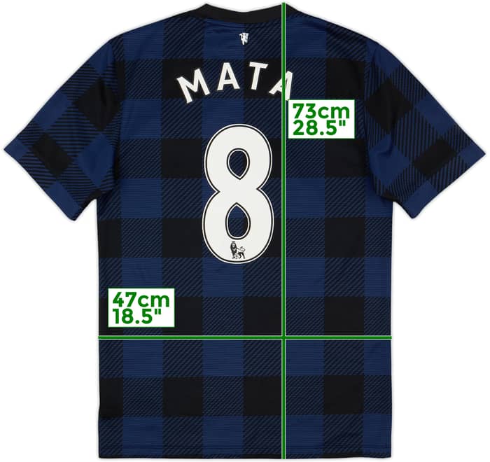 2013-14 Manchester United Away Shirt Mata #8 - 7/10 - (S)