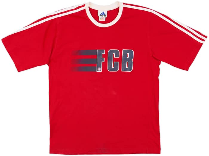 2000-01 Bayern adidas Cotton Tee - 5/10 - (M)
