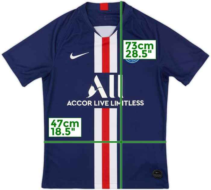 2019-20 Paris Saint-Germain Home Shirt - 5/10 - (M)