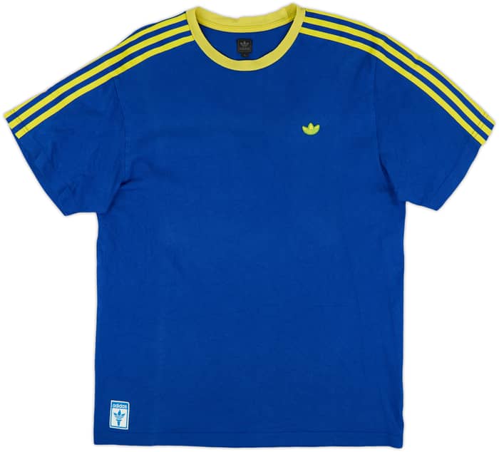 2007-08 Brazil adidas Originals Cotton Tee - 5/10 - (L)