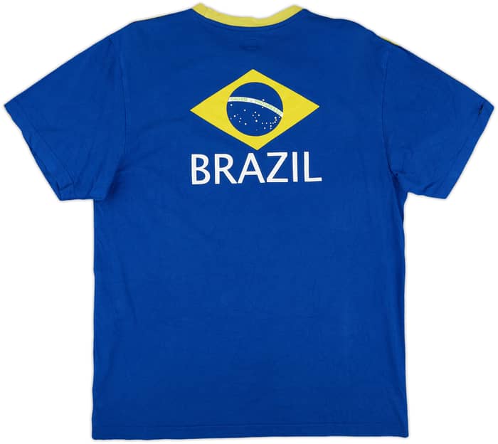 2007-08 Brazil adidas Originals Cotton Tee - 5/10 - (L)