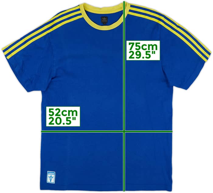 2007-08 Brazil adidas Originals Cotton Tee - 5/10 - (L)