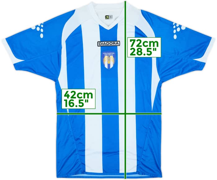 2006-07 Colchester Home Shirt - 6/10 - (S)