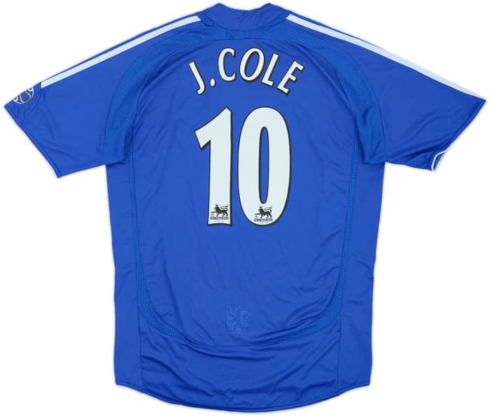 2006-08 Chelsea Home Shirt J.Cole #10 - 7/10 - (S)