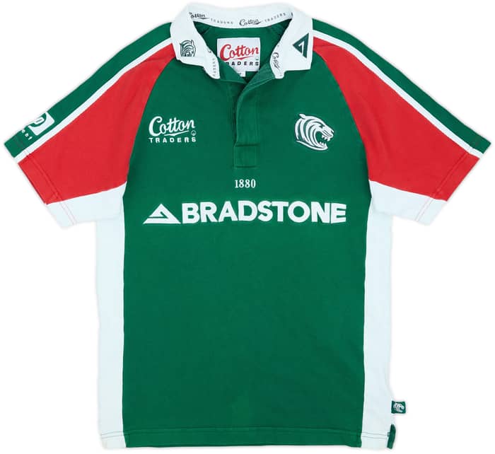 2000s Leicester Tigers Cotton Traders Polo Shirt - 7/10 - (XL.Boys)