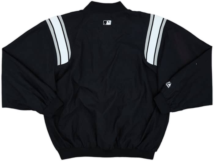 2000s Chicago White Sox Majestic 1/4 Zip Dugout Jacket - 9/10 - (XL)