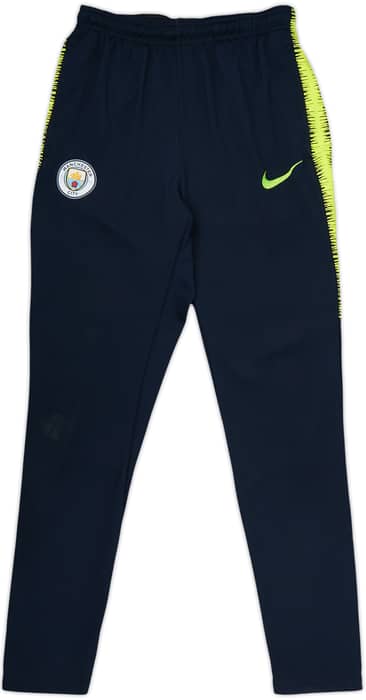 2018-19 Manchester City Nike Track Pants/Bottoms - 3/10 - (S)