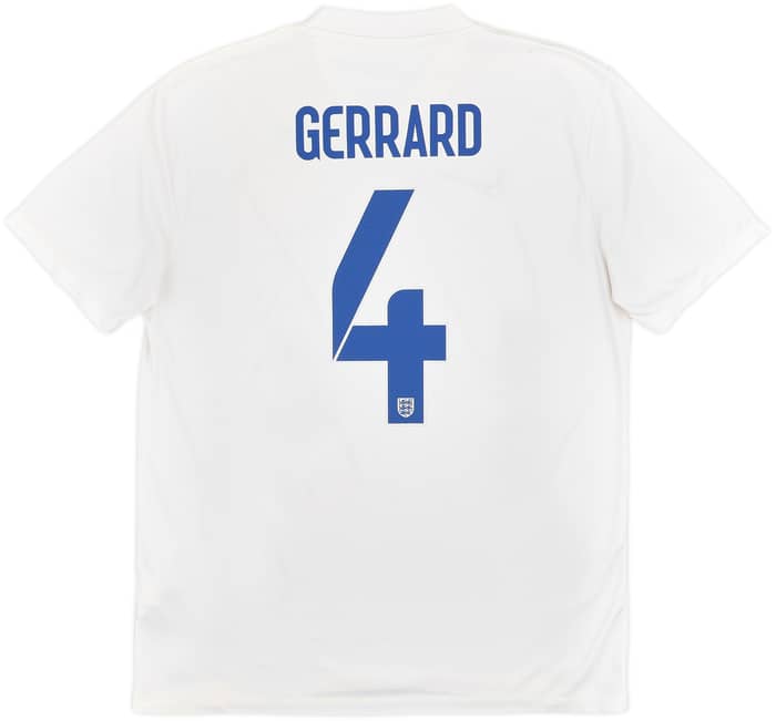 2014-15 England Home Shirt Gerrard #4 - 5/10 - (L)