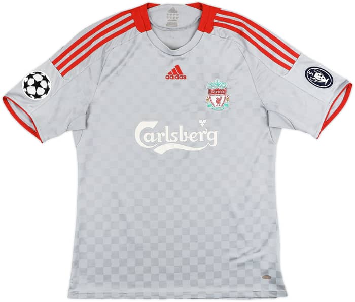 2008-09 Liverpool Away Shirt Gerrard #8 - 6/10 - (L)