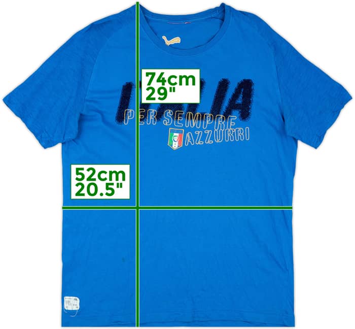 2006-07 Italy Puma Cotton Tee - 6/10 - (L)